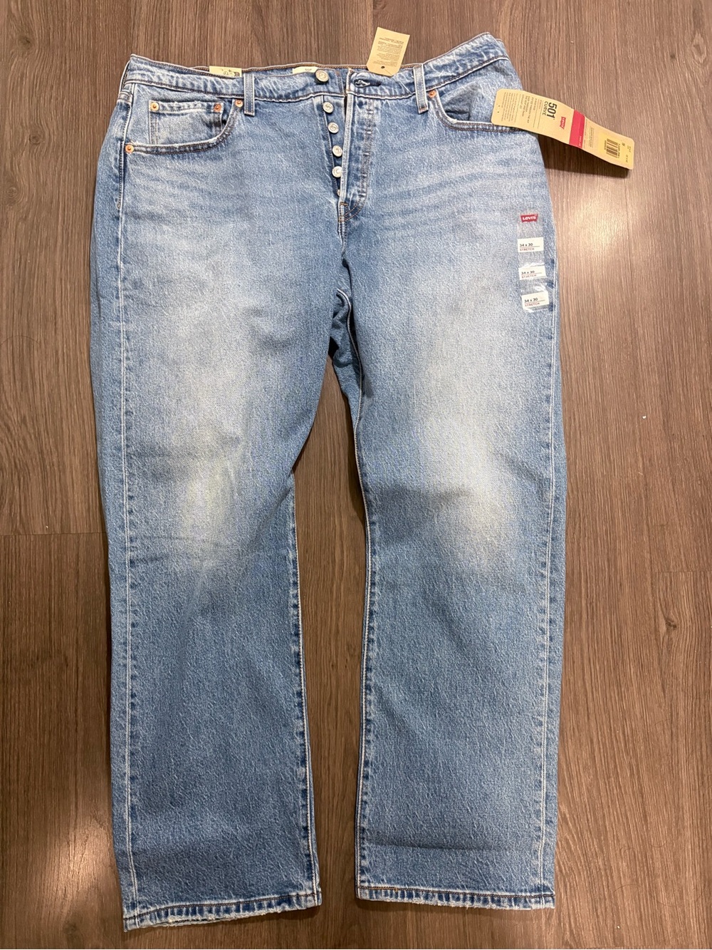 Levi's Light Blue Curve 501 Women’s Jeans